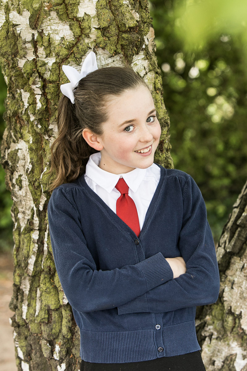 school individual outdoor leavers photo